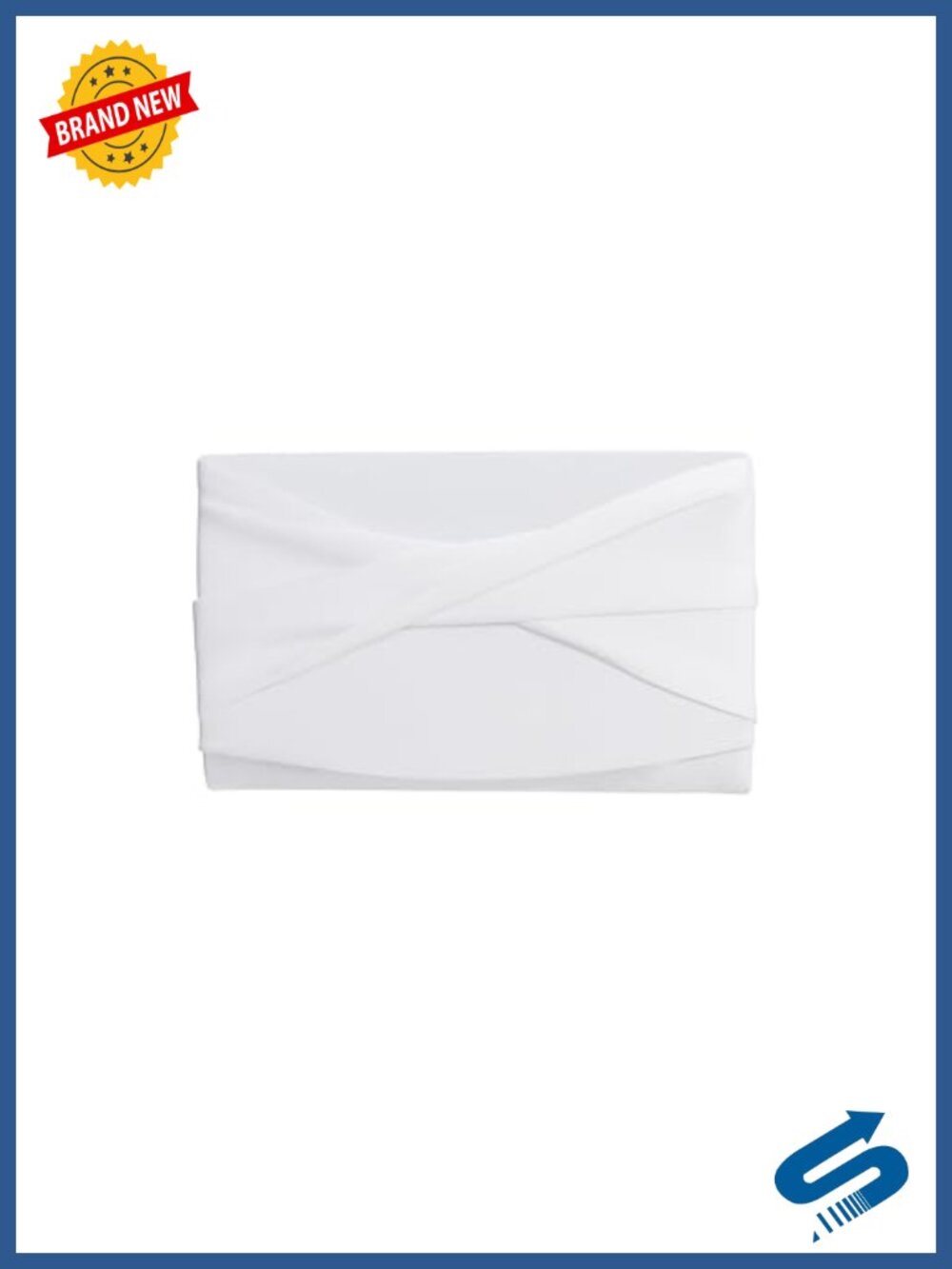 Satin Evening Clutch Purse Pleated Formal Wedding Prom Party Bag for Women